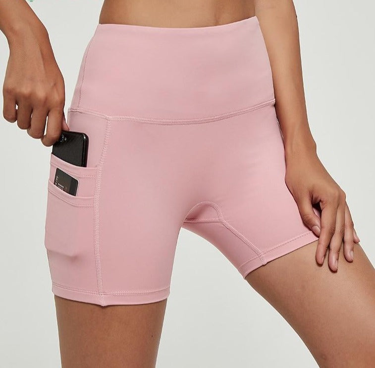 Women's Yoga Shorts - Pink