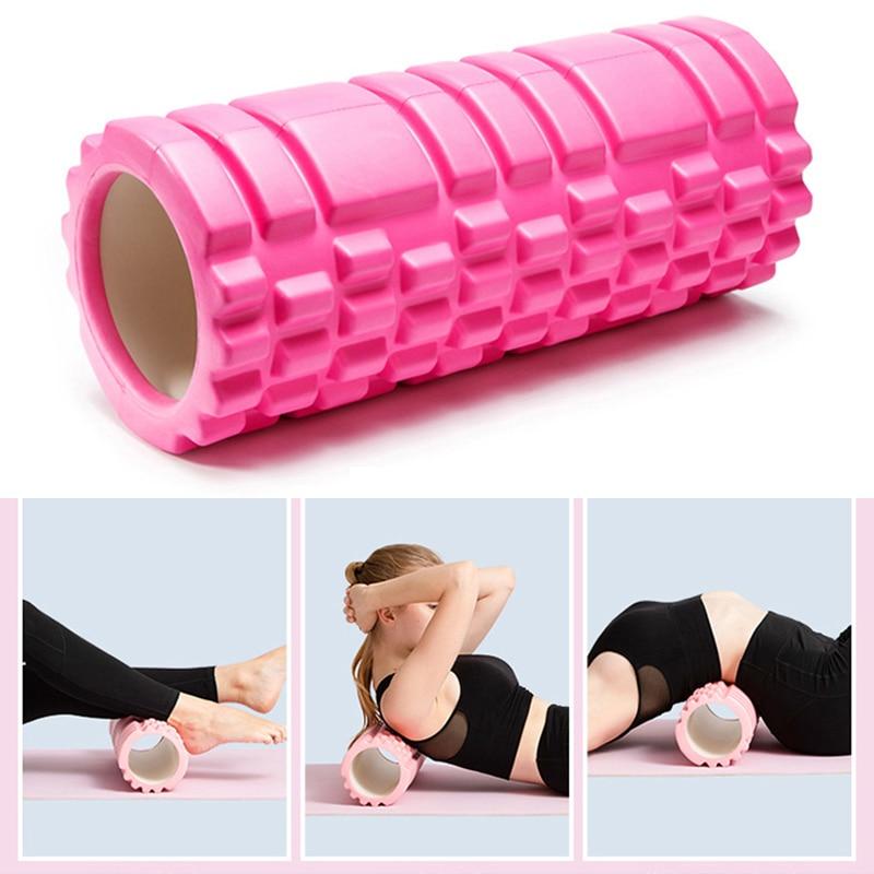 Pink yoga foam roller | Enhance Your Practice » Yoga Props