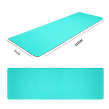 Light blue yoga mat