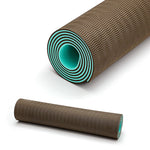 Light blue yoga mat