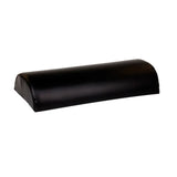 Black yoga bolster