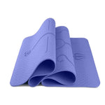 Position guide yoga mat