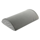 Half moon yoga bolster