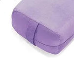 Purple yoga bolster