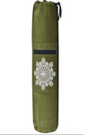 Linen yoga mat bag