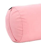 Pink yoga bolster