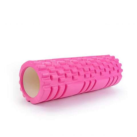 Pink yoga gym foam roller