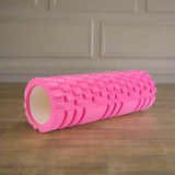 Pink yoga gym foam roller