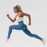 Yoga leggings blue